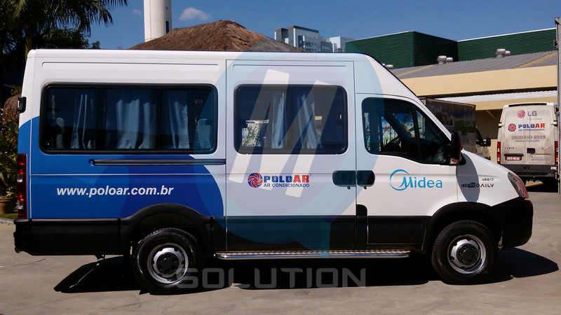 Empresa de Comunicação Visual MSolution - Carro Poloar