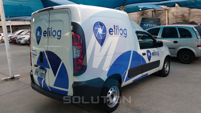 Empresa de Comunicação Visual MSolution - Carro Elilog