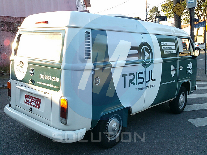 Empresa de Comunicação Visual MSolution - Carro Trisul