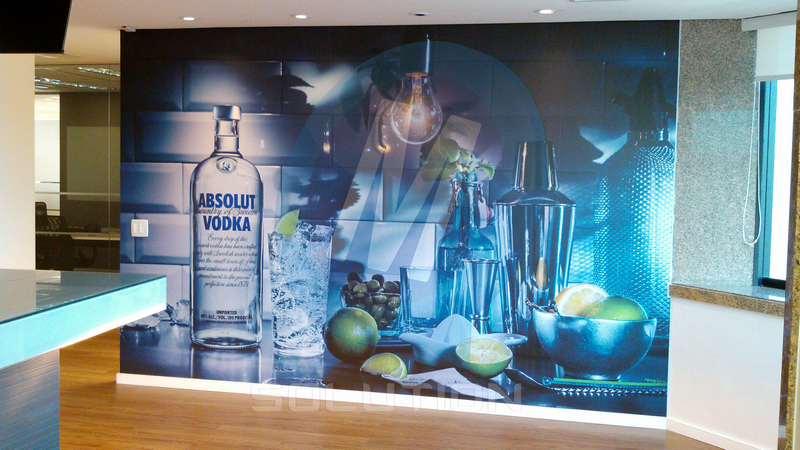 Empresa de Comunicação Visual MSolution - Absolut Vodka