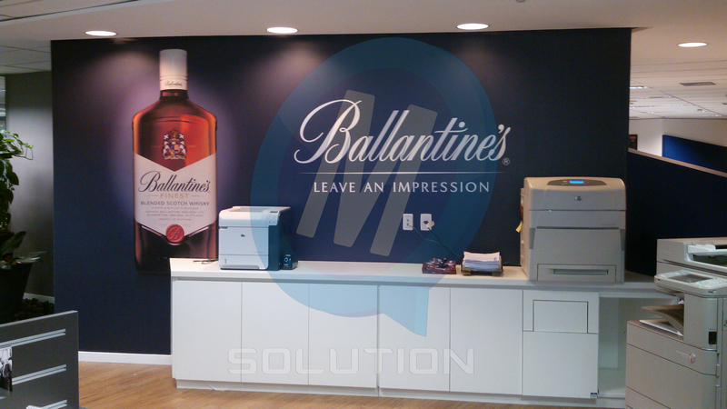 Empresa de Comunicação Visual MSolution - Ballantines