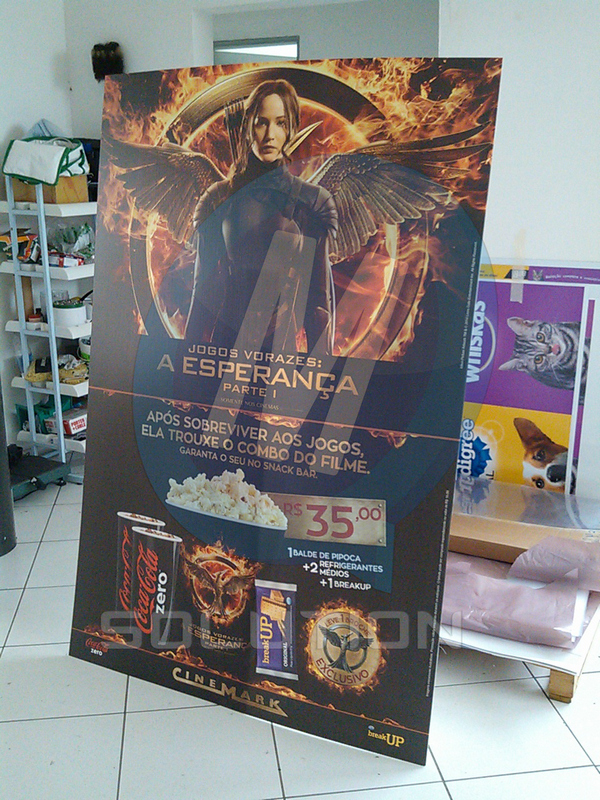 Empresa de Comunicação Visual MSolution - Cinemark